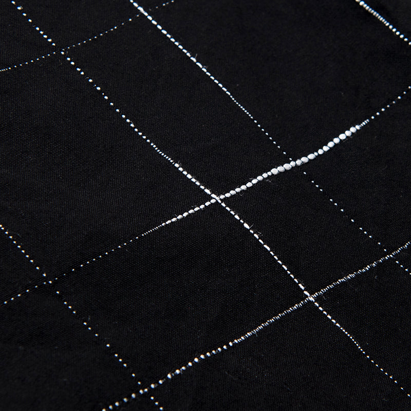 京黒紋付染絣半袖シャツ【5720】