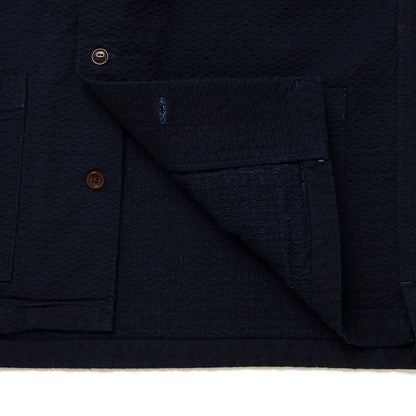 インディゴドビー半袖シャツ【5724】