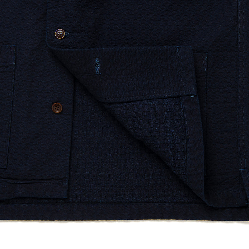 インディゴドビー半袖シャツ【5724】