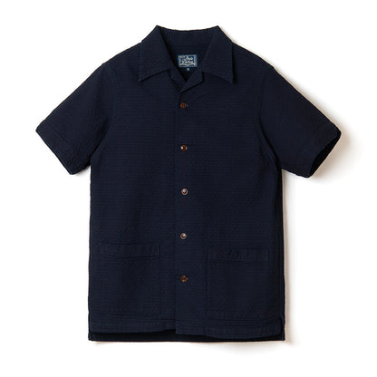 インディゴドビー半袖シャツ【5724】