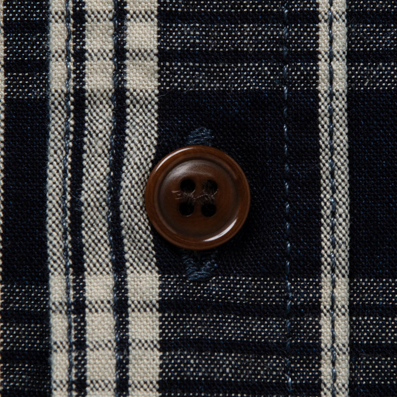 インディゴチェックシャツ【5725】