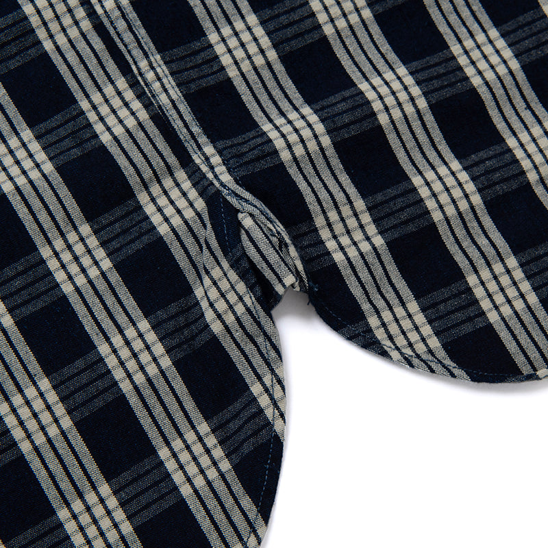 インディゴチェックシャツ【5725】