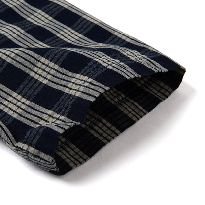 インディゴチェックシャツ【5725】