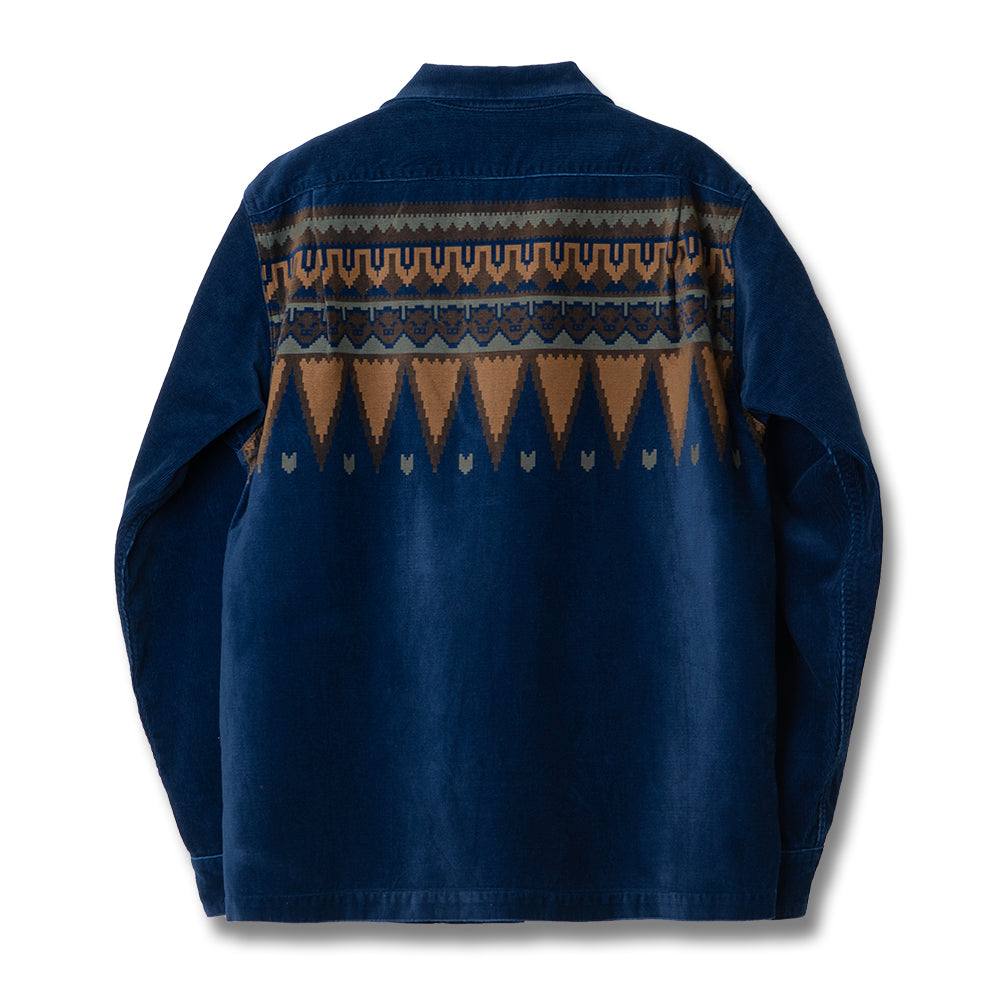 インディゴコーデュロイシャツ【5731】