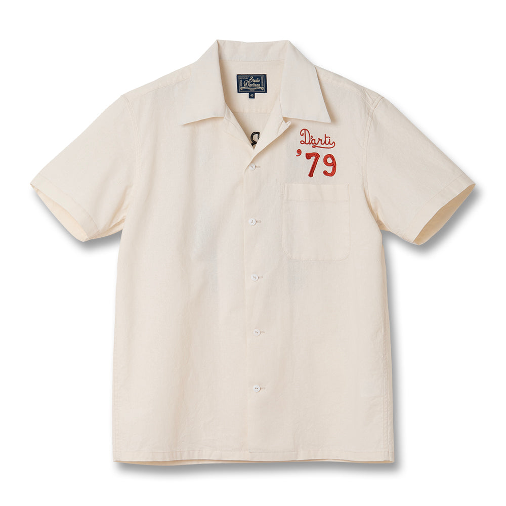 刺繍ボーリングシャツ【5743】