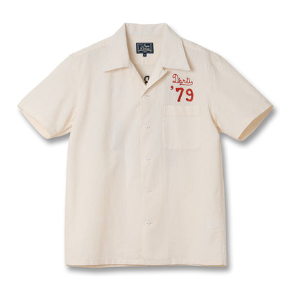 刺繍ボーリングシャツ【5743】