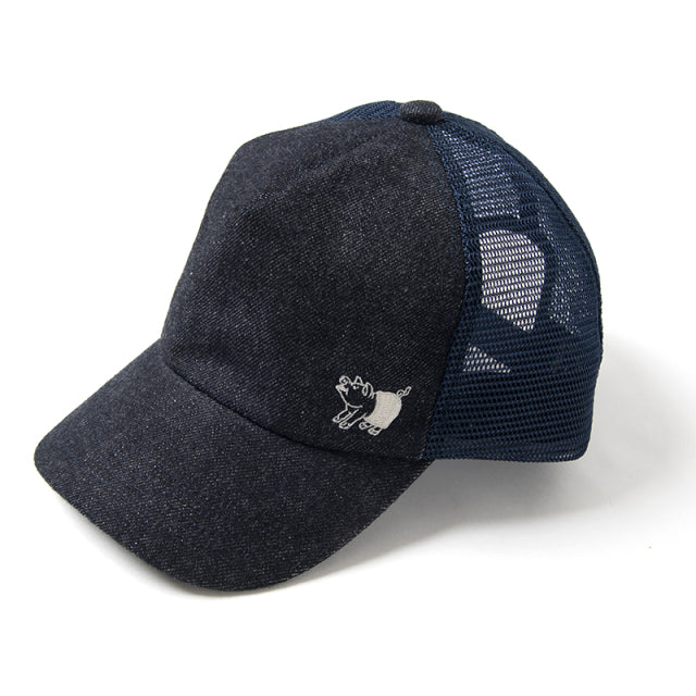 デニムメッシュキャップ【7551】