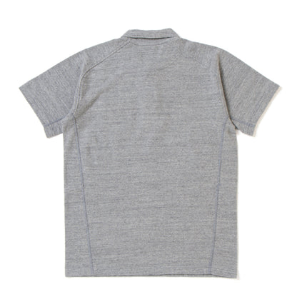 吊り編み鹿の子ポロシャツ【8000】