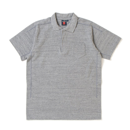 吊り編み鹿の子ポロシャツ【8000】