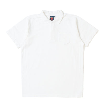 吊り編み鹿の子ポロシャツ【8000】