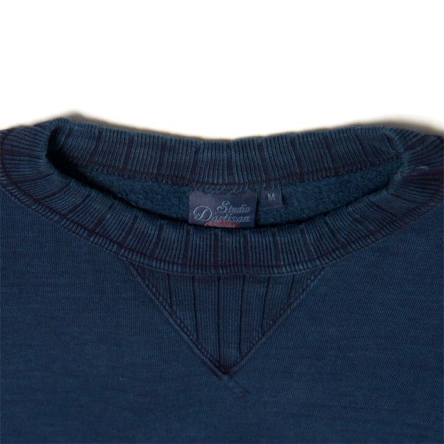 インディゴ吊り編みトレーナー【8036】