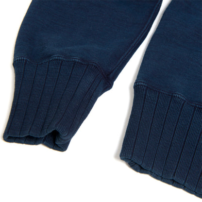 インディゴ吊り編みトレーナー【8036】