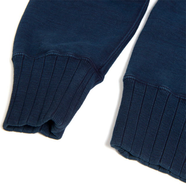 インディゴ吊り編みトレーナー【8036】