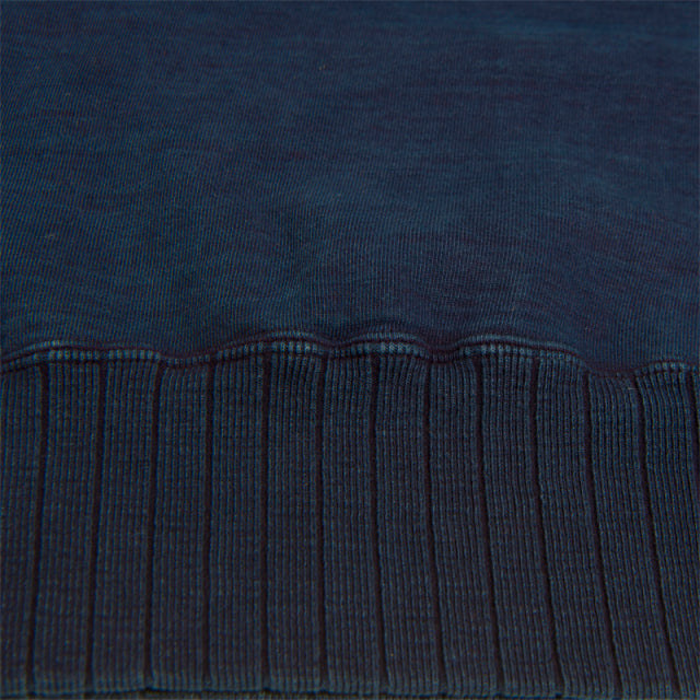 インディゴ吊り編みトレーナー【8036】