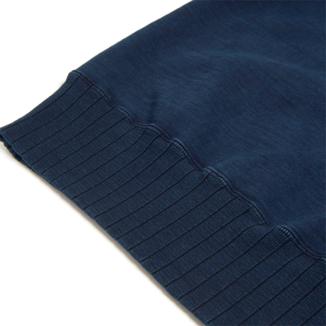 インディゴ吊り編みトレーナー【8036】