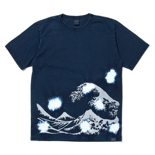 富士山絞りTシャツ【8056】