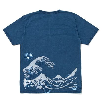 富士山絞りTシャツ【8056】