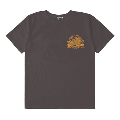 吊り編みプリントTシャツ【8062A】