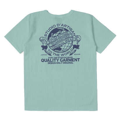 吊り編みプリントTシャツ【8062A】