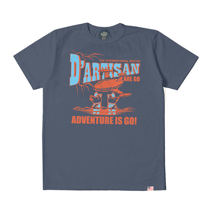 USAコットンプリントTシャツ【8064A】