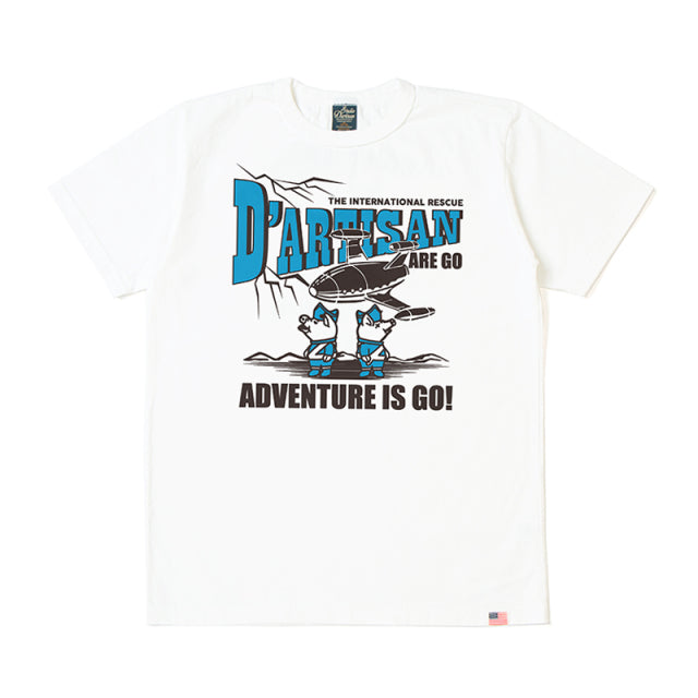 USAコットンプリントTシャツ【8064A】