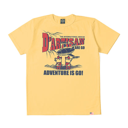 USAコットンプリントTシャツ【8064A】