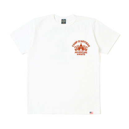 USAコットンプリントTシャツ【8066A】