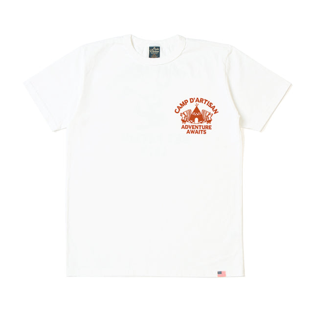 USAコットンプリントTシャツ【8066A】