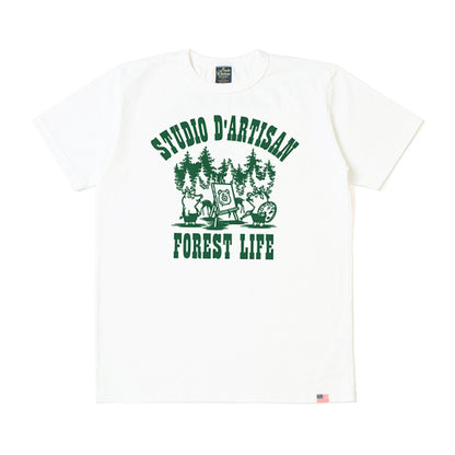 USAコットンプリントTシャツ【8066B】