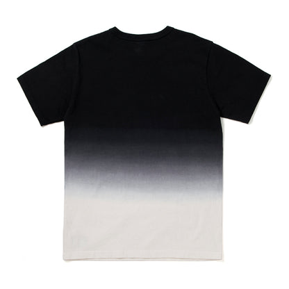 京黒紋付ぼかし染めTシャツ【8093】