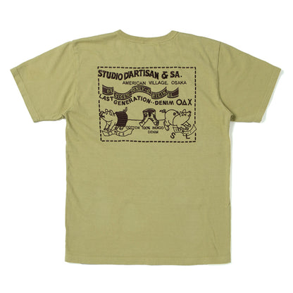 USAコットン刺繍Tシャツ【8096】