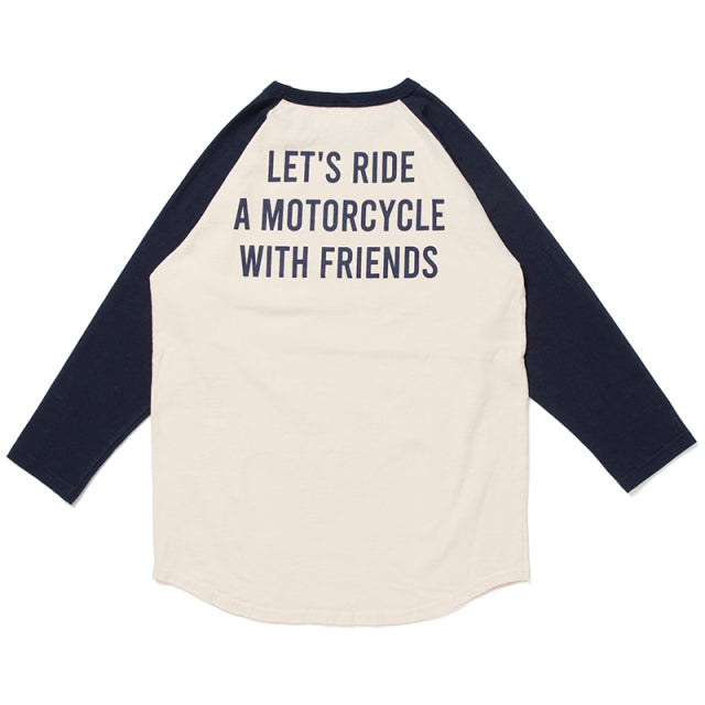 ラグラン7分袖Ｔシャツ【8098A】