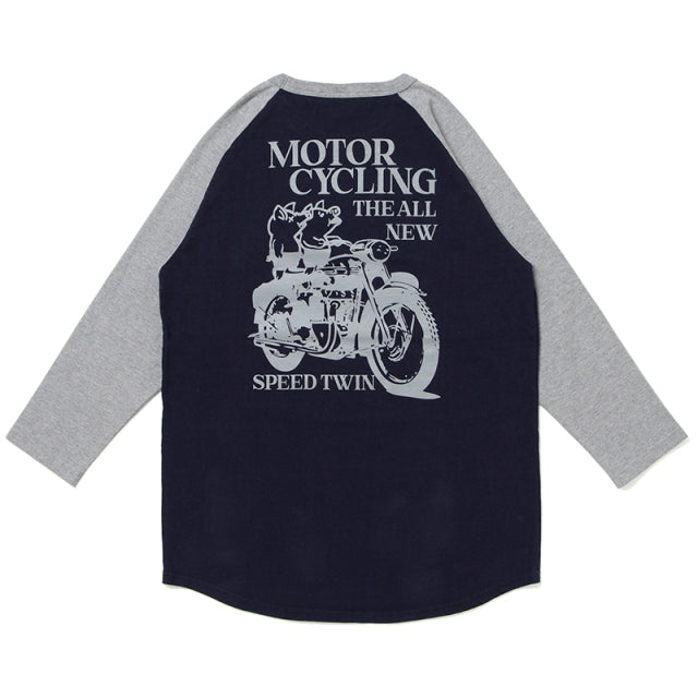 ラグラン7分袖Ｔシャツ【8098B】