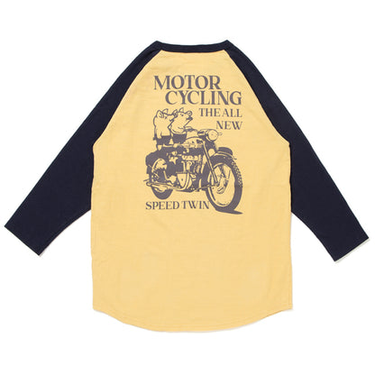 ラグラン7分袖Ｔシャツ【8098B】