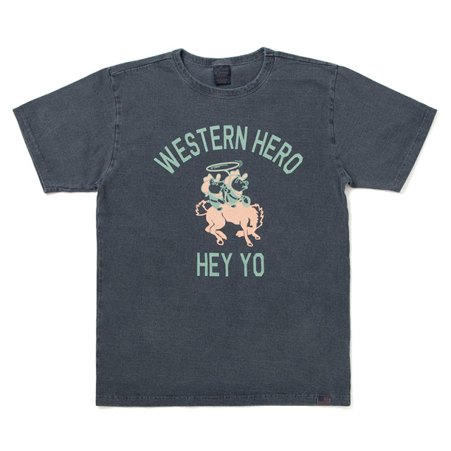 USAコットンピグメント加工Tシャツ【8101A】