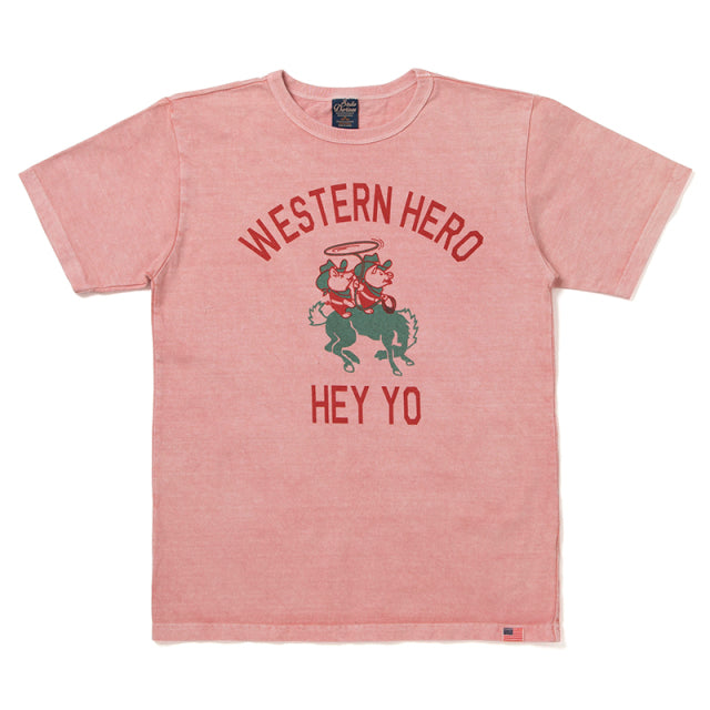 USAコットンピグメント加工Tシャツ【8101A】