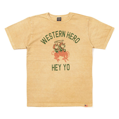 USAコットンピグメント加工Tシャツ【8101A】