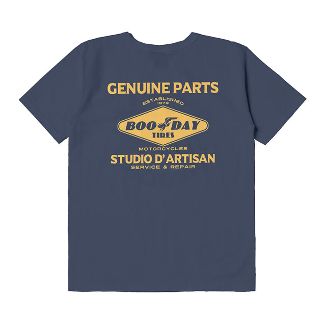 吊り編みプリントTシャツ【8102A】