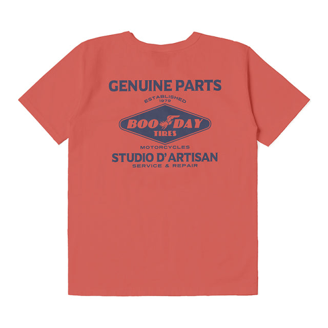 吊り編みプリントTシャツ【8102A】