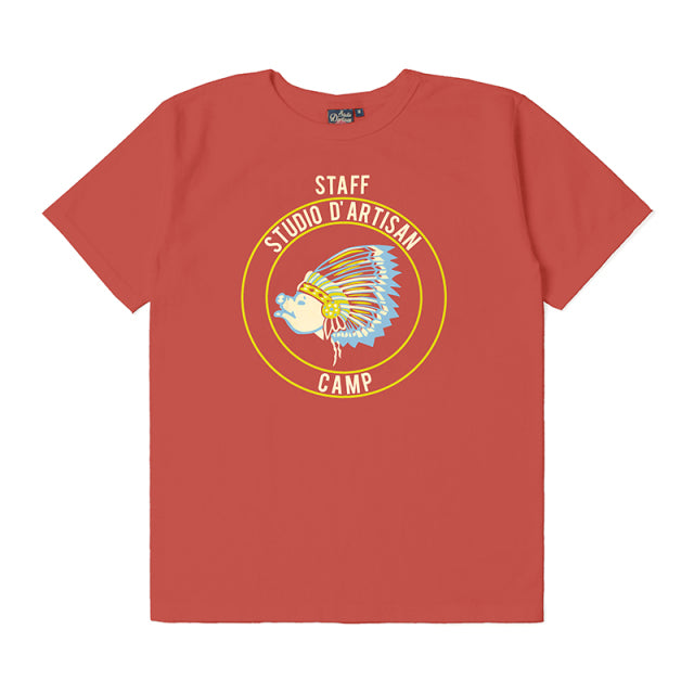 吊り編みプリントTシャツ【8103B】