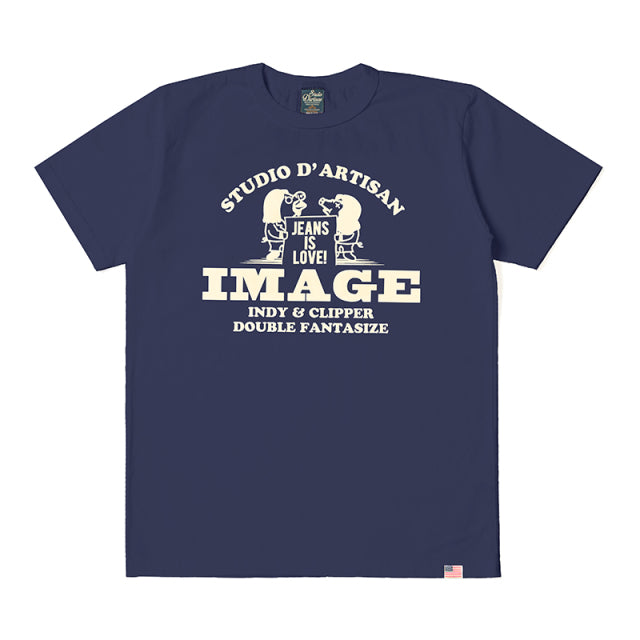 USAコットンプリントTシャツ【8106A】