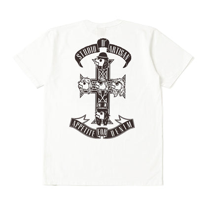 USAコットンプリントTシャツ【8106B】