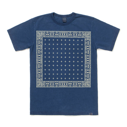 USAコットンインディゴＴシャツ【8112】