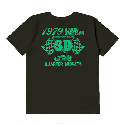 吊り編みプリントTシャツ【8113A】