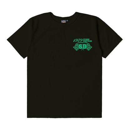 吊り編みプリントTシャツ【8113A】