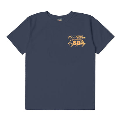 吊り編みプリントTシャツ【8113A】