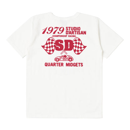 吊り編みプリントTシャツ【8113A】