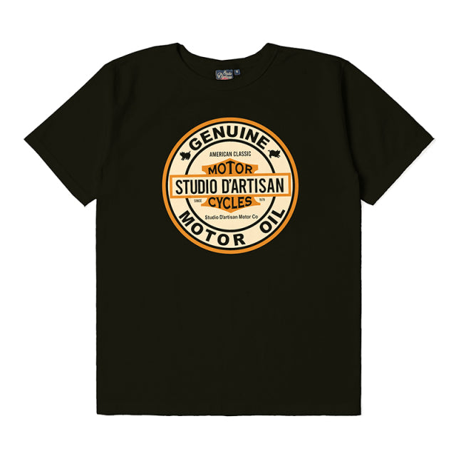 吊り編みプリントTシャツ【8113B】