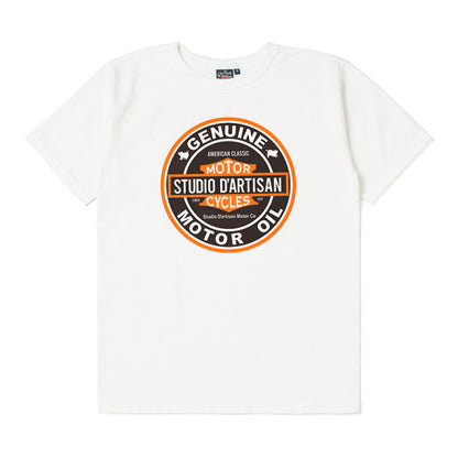 吊り編みプリントTシャツ【8113B】