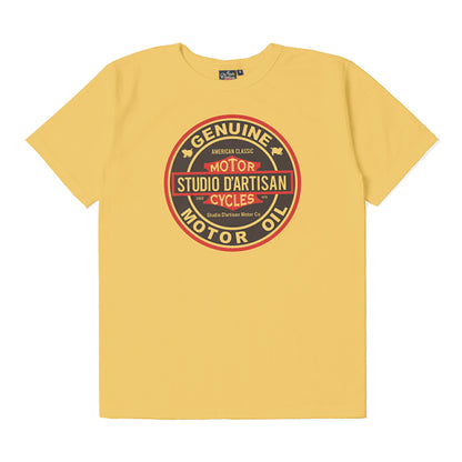 吊り編みプリントTシャツ【8113B】